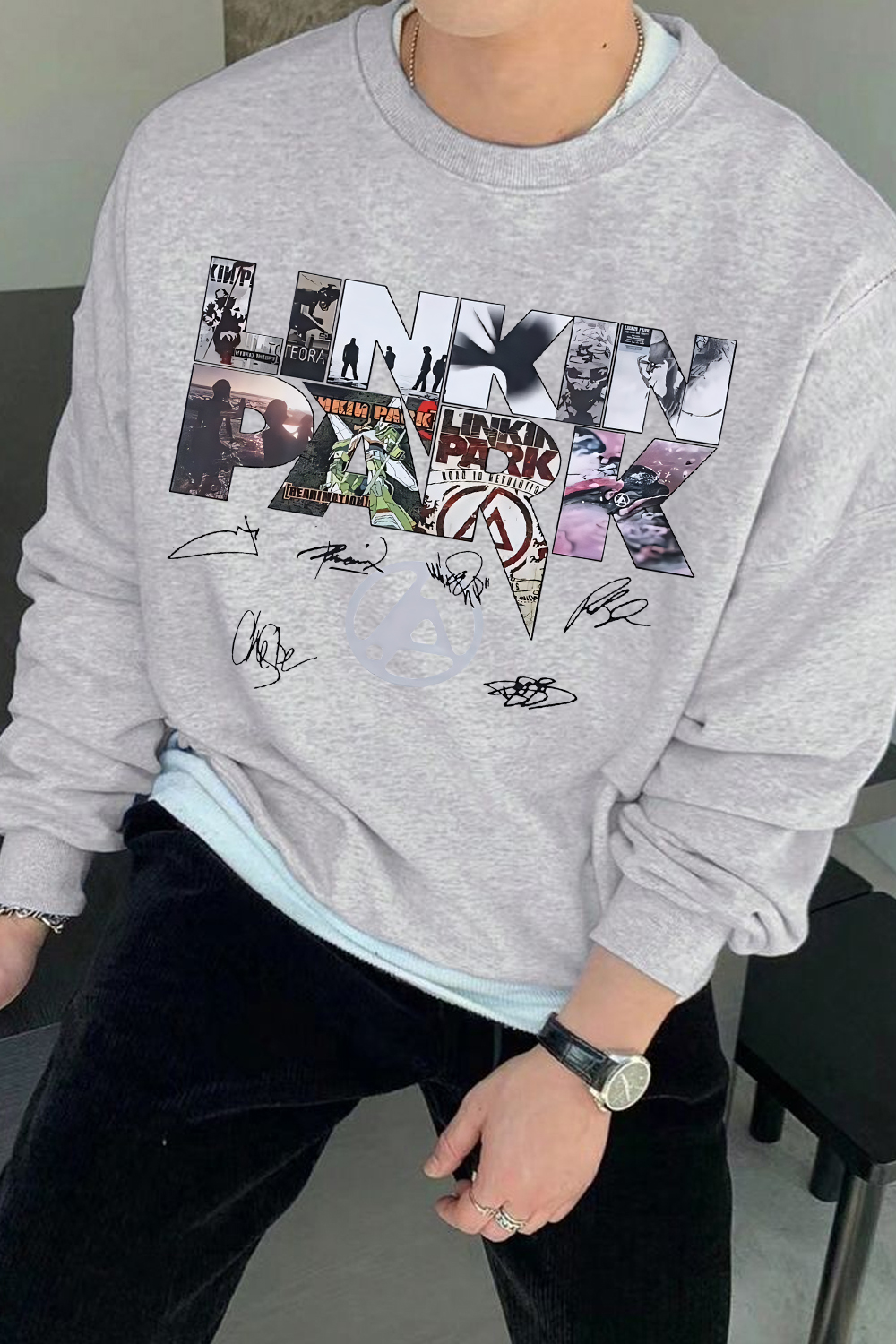 linkin Album sweatshirt For Men